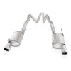 Stainless Works 2007-10 Shelby GT500 3in Catback S-Tube Mufflers - M09GTL
