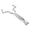 Stainless Works Retro Series Catback Exhaust / Factory Connect / X-Pipe / 3" Mufflers  - 15-17 Mustang GT