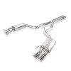 Stainless Works Redline Series Catback / Factory Connect / H-Pipe / WITH Active Exhaust - 18-23 Mustang GT