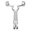 Stainless Works Legend Series Catback / Factory Connect / X-Pipe / No Active Exhaust - 18-23 Mustang GT Photo - Unmounted