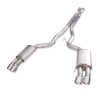 Stainless Works Redline Series Catback / Performance Connect / X-Pipe / No Active Exhaust - 18-23 Mustang GT