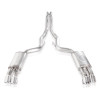 Stainless Works Redline Series Catback / Performance Connect / X-Pipe / WITH Active Exhaust - 18-23 Mustang GT