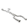 Stainless Works 2008-09 Pontiac G8 GT 3in Catback Systemt X-Pipe Turbo Chambered Muffler 3.5in Tips - PG8CBFC