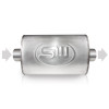 Stainless Works 2.5in ID CENTER INLET/ 2.5in OD CENTER OUTLET 5inX9in - TM5S25C25C