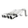 Stainless Works Chambered Axleback Exhaust w. Quad Tips - C6 Corvette Z06 / C6 ZR1