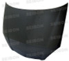 Seibon 02-06 Acura RSX OE Carbon Fiber Hood - HD0205ACRSX-OE