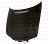 Seibon 02-05 BMW E46 2dr OE Carbon Fiber Hood - HD0205BMWE462D-OE