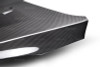 Seibon 15-16 Ford Focus TS-Style Gloss Finish Carbon Fiber Hood - HD16FDFO-TS
