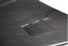 Seibon 15-16 Ford Focus TS-Style Gloss Finish Carbon Fiber Hood - HD16FDFO-TS