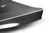 Seibon 15-16 Ford Focus TS-Style Gloss Finish Carbon Fiber Hood - HD16FDFO-TS