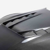 Seibon 2020+ Toyota GR Supra TV-Style Carbon Fiber Hood - HD20TYSUP-TV-DS
