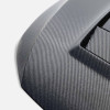 Seibon 2022-2023 Volkswagen Golf GTI/R DV-Style Carbon Fiber Hood - HD22VWG8-DV