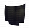 Seibon 89-94 Nissan 180SX/240SX  OEM Carbon Fiber Hood - HD8994NS240-OE