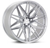 Vossen HF-7 19x9.5 / 5x120 / ET40 / Deep Face / 72.56 - Silver Polished Wheel - HF7-9B63