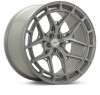 Vossen HFX-1 - 20X9.5 / 5X120 / ET19 / DEEP / 72.56 - Satin Silver Wheel - HFX1-0B001 Photo - Primary
