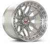 Vossen LCX-02 20x10 - 6x135 - ET18 - Super Deep - 87.1 - Brushed Gloss Clear Wheel - LCX-02-0F09 Photo - Primary