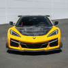 EOS ZR1 Style Carbon Fiber Hood - C8 Corvette Stingray / E-Ray / Z06 / ZR1 (HOOD-1004-BKCF)