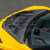 EOS ZR1 Style Carbon Fiber Hood - C8 Corvette Stingray / E-Ray / Z06 / ZR1 (HOOD-1004-BKCF)