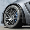 EOS Carbon Fiber Splash Guards - Front - 05-13 C6 Corvette GS / Z06 / ZR1 (MF-589-BKCF)