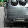 EOS Carbon Fiber Splash Guards - Rear - 05-13 C6 Corvette GS / Z06 / ZR1 (MF-590-BKCF)