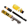 KW Coilover Kit V1 Audi TT (TTC TTR) Coupe + Roadster; FWD; all engines - 10210005