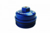 Sinister Diesel 03-07 Ford 6.0L Billet Blue Cap Kit - SD-BCK-6.0