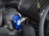 Sinister Diesel 03-07 Ford Powerstroke 6.0L Blue Spring Kit w/ Billet Spring Housing/Fuel Filter Cap - SD-FUELBLK-6.0-FFC