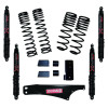Skyjacker 2007-2018 Jeep Wrangler JK 2 Door 4WD Long Travel 2in-2.5in Lift Kit w/Black Max Shocks - JK20BPBLT