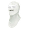 Sparco Balaclava Hood Sock RW4 Non FIA - White - 001488BI Photo - Primary