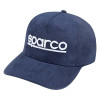 Sparco Cap Suede Navy - 01353BM Photo - Primary