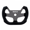 Sparco F10A Suede Black Steering Wheel - 015P270SSN Photo - Primary