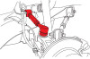 SPC Performance 98-02 Honda Accord/99-03 Acura TL Rear EZ Arm XR Adjustable Control Arm w/Ball Joint - 67090
