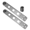 SPC Performance 02-06 Honda CR-V/Acura RSX/03-10 Element Silver Anodized Rear Lower Control Arms - 69400