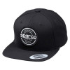 Sparco Cap S-Patch Snapback Black - SP21N Photo - Primary