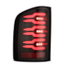 AlphaRex 07-13 Chevrolet Silverado 1500 (Ex. Hybrid Models) LUXX-Series LED Tail Lights Alpha-Black - 620090 User 2