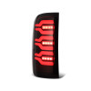 AlphaRex 14-18 GMC Sierra 1500/2500HD/3500HD LUXX-Series LED Tail Lights Blk w/Actv Light & Seq. Sig - 630040 User 3