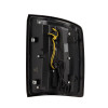 AlphaRex 14-18 GMC Sierra 1500/2500HD/3500HD LUXX-Series LED Tail Lights Blk w/Actv Light & Seq. Sig - 630040 User 1