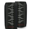 AlphaRex 87-96 Ford Bronco/F-150 Luxx-Series LED Tail Lights - Black - 658005 Photo - Primary
