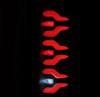 AlphaRex 87-96 Ford Bronco/F-150 Luxx-Series LED Tail Lights - Black - 658005 User 4