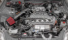 Spectre 92-00 Honda Civic L4-1.6L F/I Air Intake Kit - Polished w/Red Filter - 10146