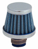 Spectre Breather Filter 10mm Flange / 2in. OD / 1-3/4in. Height - Blue - 3996