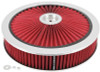 Spectre ExtraFlow HPR Air Cleaner Assembly 14in. x 3in. - Red - 47623
