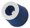 Spectre Adjustable Conical Air Filter 5-1/2in. Tall (Fits 3in. / 3-1/2in. / 4in. Tubes) - Blue - 8136