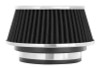 Spectre Adjustable Conical Air Filter 2-1/2in. Tall (Fits 3in. / 3-1/2in. / 4in. Tubes) - Black - 8161
