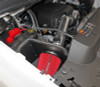 Spectre 11-13 GM 2500HD/3500HD V8-6.0L F/I Air Intake Kit - Polished w/Red Filter - 9004