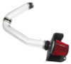 Spectre 11-15 Jeep Grand Cherokee V6-3.6L F/I Air Intake Kit - Polished w/Red Filter - 9020