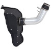 Spectre 15-16 Ford Mustang V6-3.7L F/I Air Intake Kit - Polished w/Red Filter - 9041