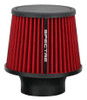 Spectre Conical Air Filter / Round Tapered 3in. - Red - 9132