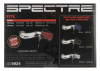 Spectre 05-09 Ford Mustang GT V8-4.6L F/I Air Intake Kit - Polished w/Red Filter - 9924