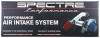 Spectre 03-08 Dodge RAM 1500/2500 V8-4.7/5.7L F/I Air Intake Kit - Clear Anodized w/Red Filter - 9932